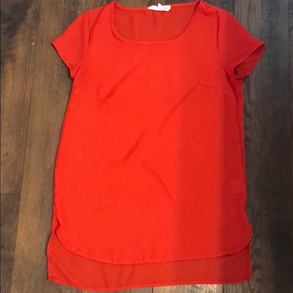 Red Dress Top